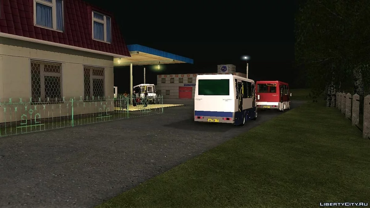 Оживление автовокзала в Батырево / GTA San Andreas
