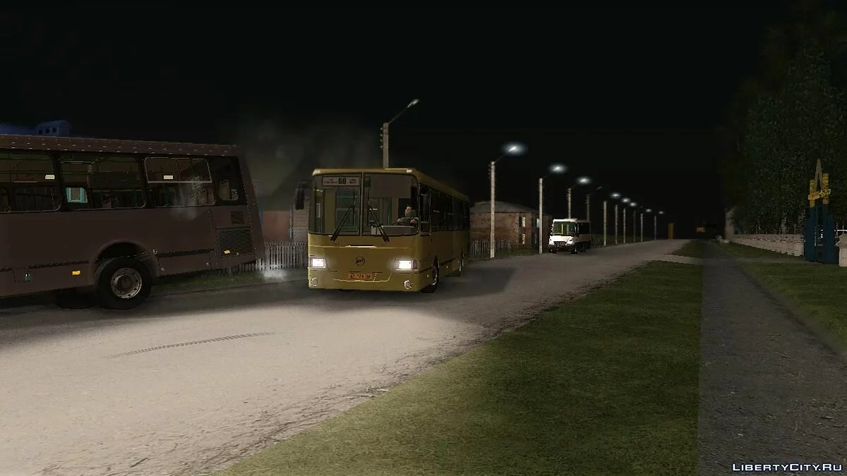 Оживление автовокзала в Батырево / GTA San Andreas