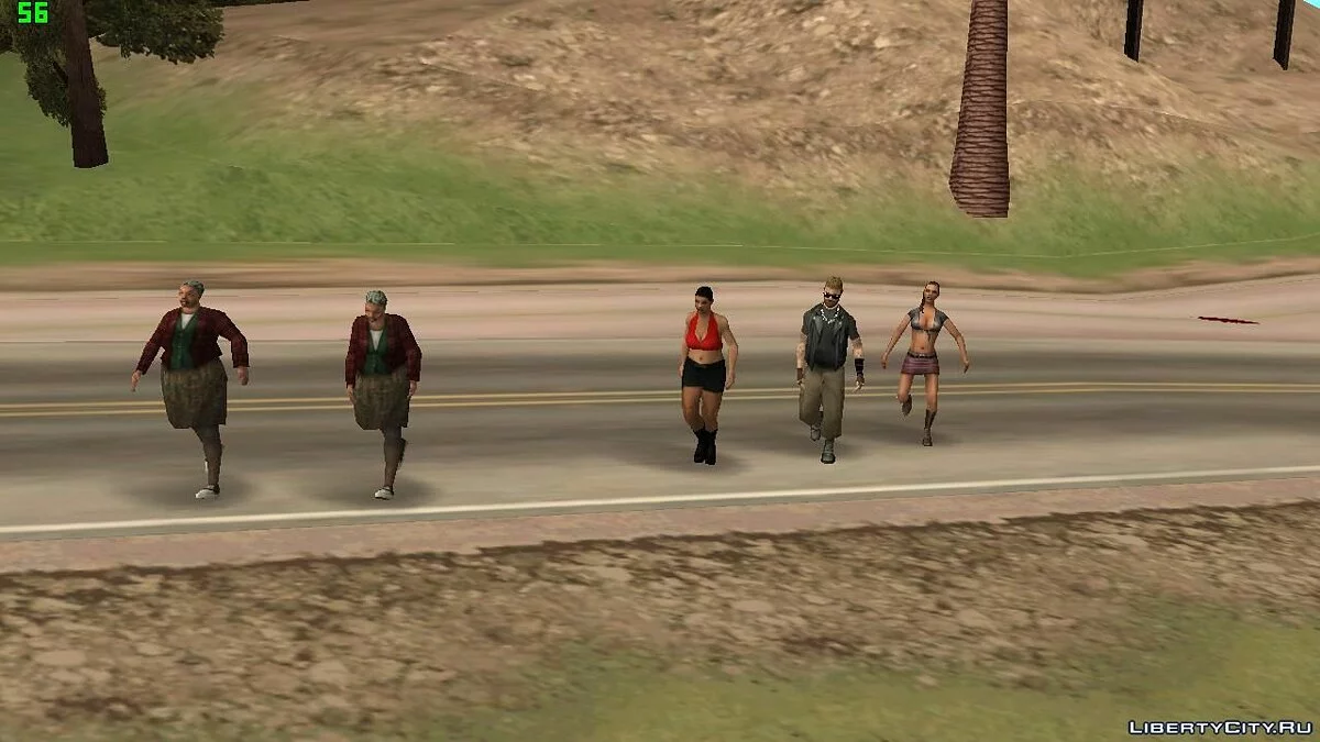 Zombies / GTA San Andreas