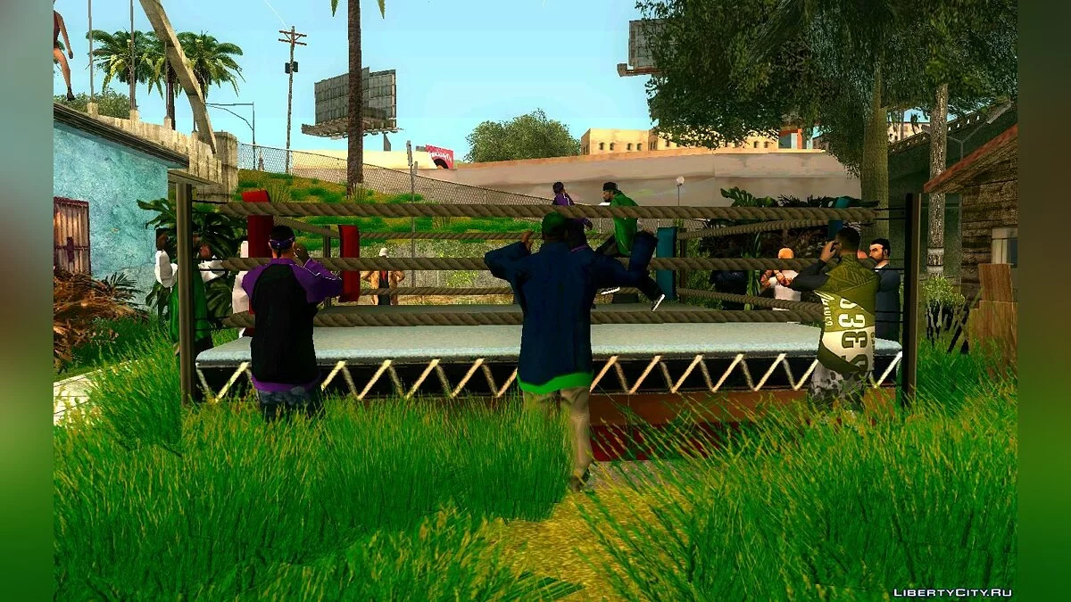 Боксерский турнир на Grove ST. / GTA San Andreas