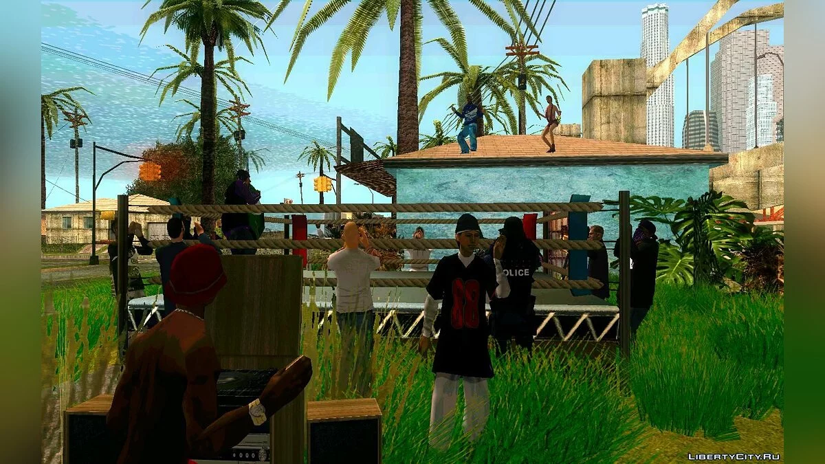 Боксерский турнир на Grove ST. / GTA San Andreas