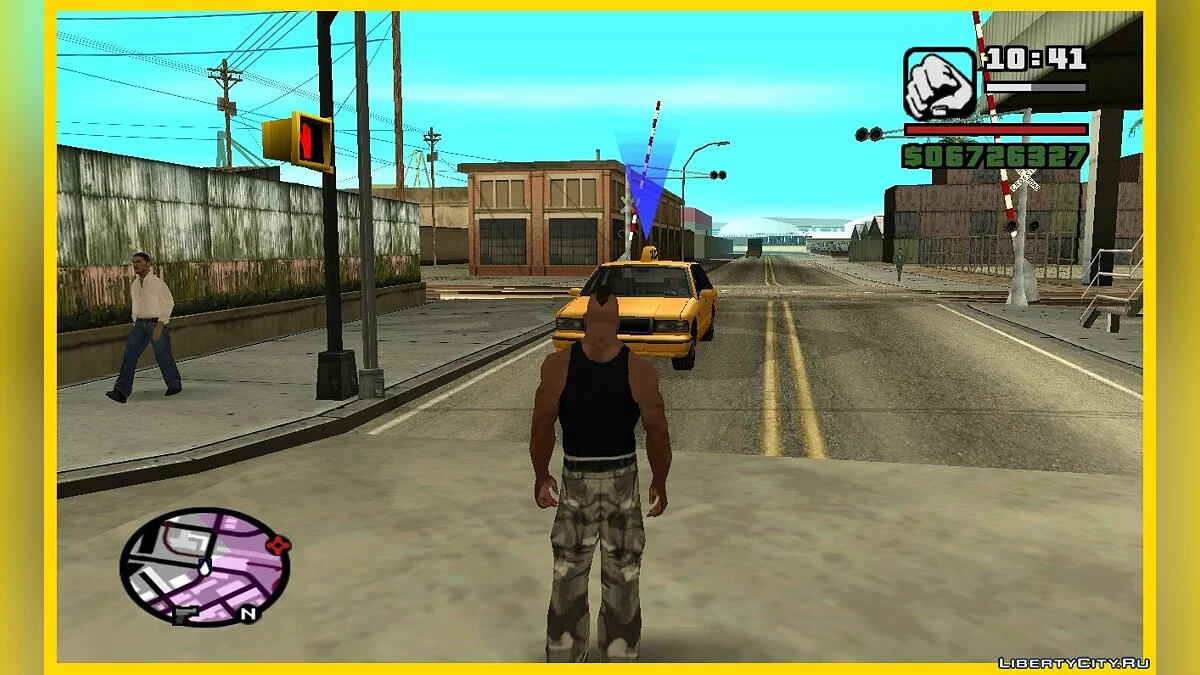 Ездить пассажиром такси (как в GTA V) v3 / GTA San Andreas