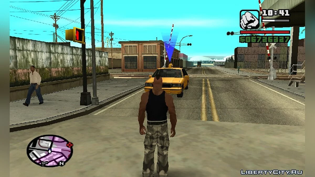 Ездить пассажиром такси (как в GTA V) / GTA San Andreas