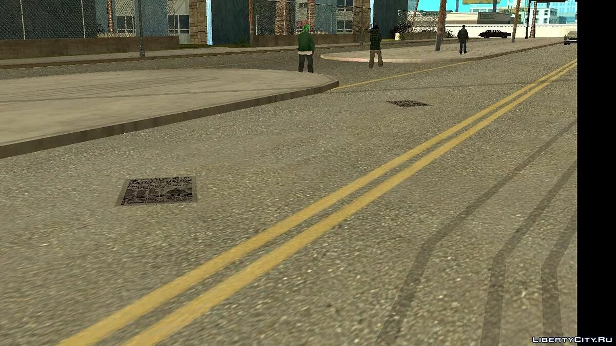 Газеты на дорогах (Изменённая версия) / GTA San Andreas