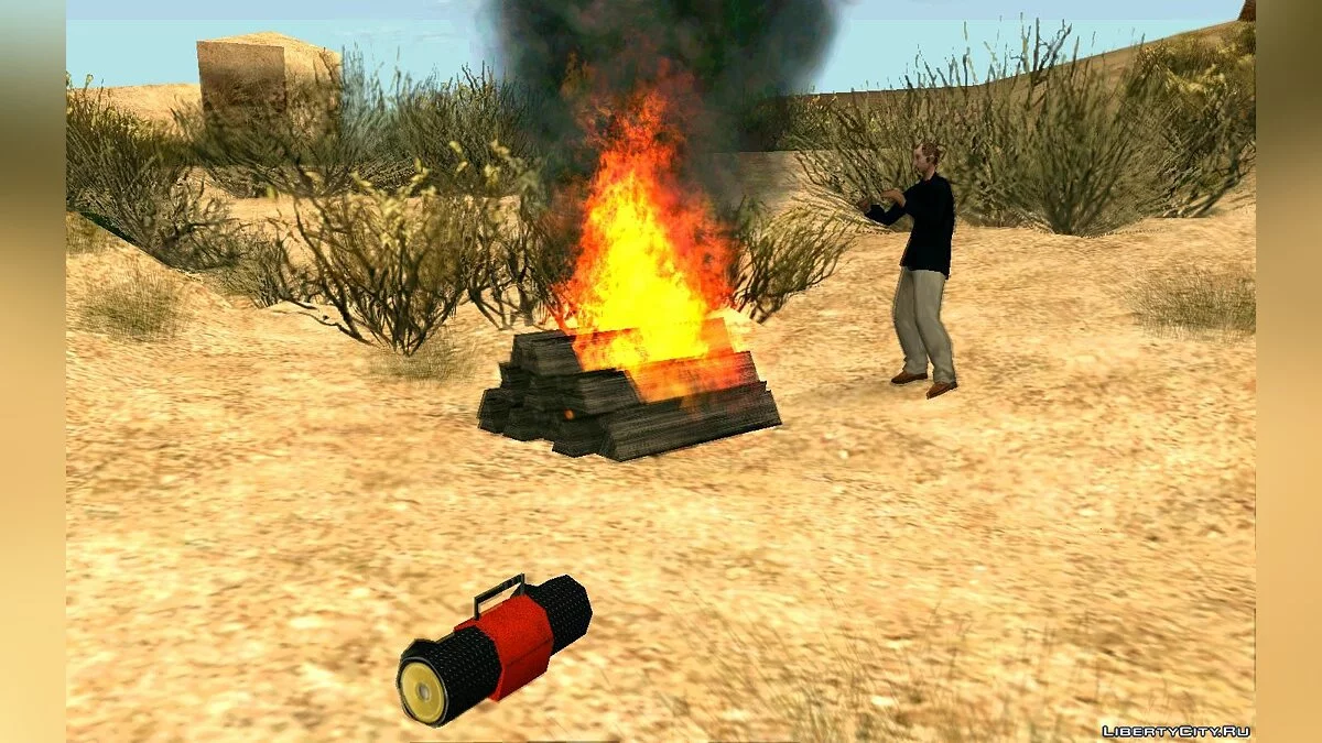 Меккер, Пол и Розенберг после сюжета / GTA San Andreas