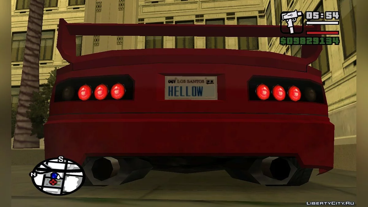 Номера в GTA San Andreas 1.0 / GTA San Andreas
