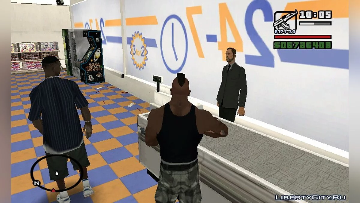 Ограбление магазинов как в GTA V v2 / GTA San Andreas