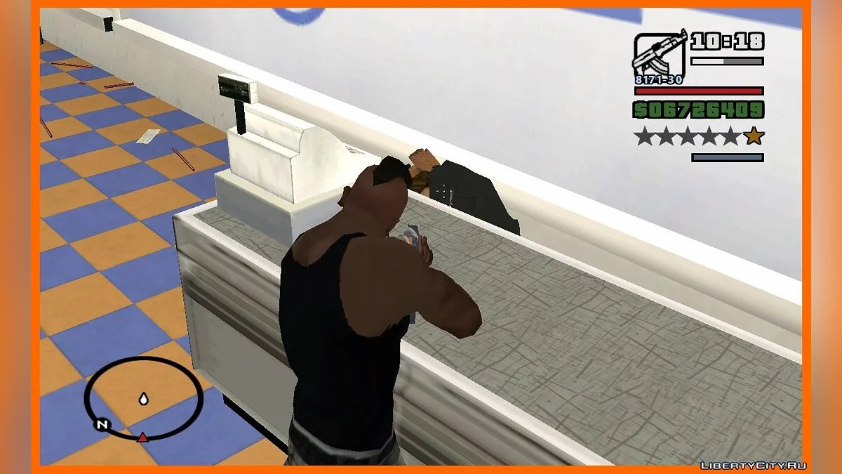 Ограбление магазинов как в GTA V v3 (обновлено) / GTA San Andreas