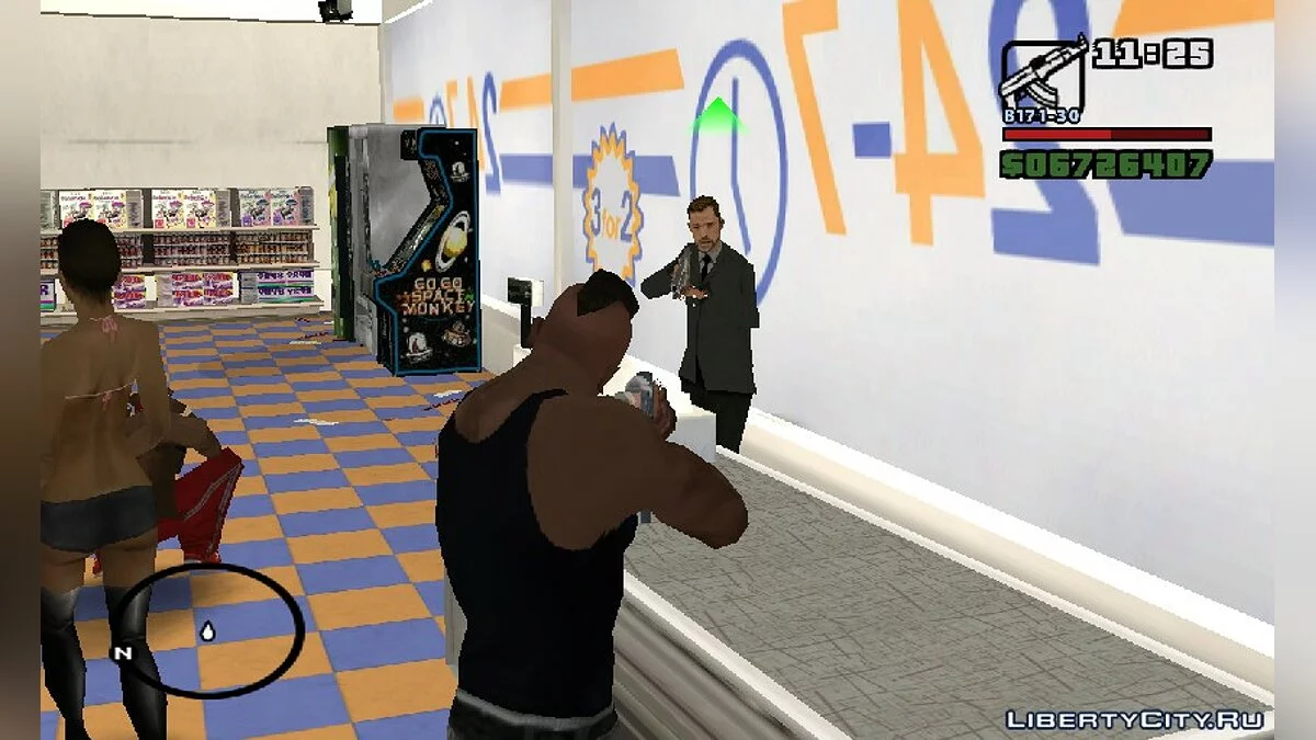 Ограбление магазинов как в GTA V / GTA San Andreas