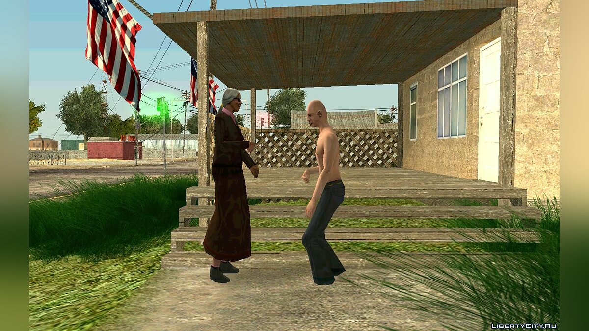 Скачать Оживление деревни Форт Карсон для GTA San Andreas