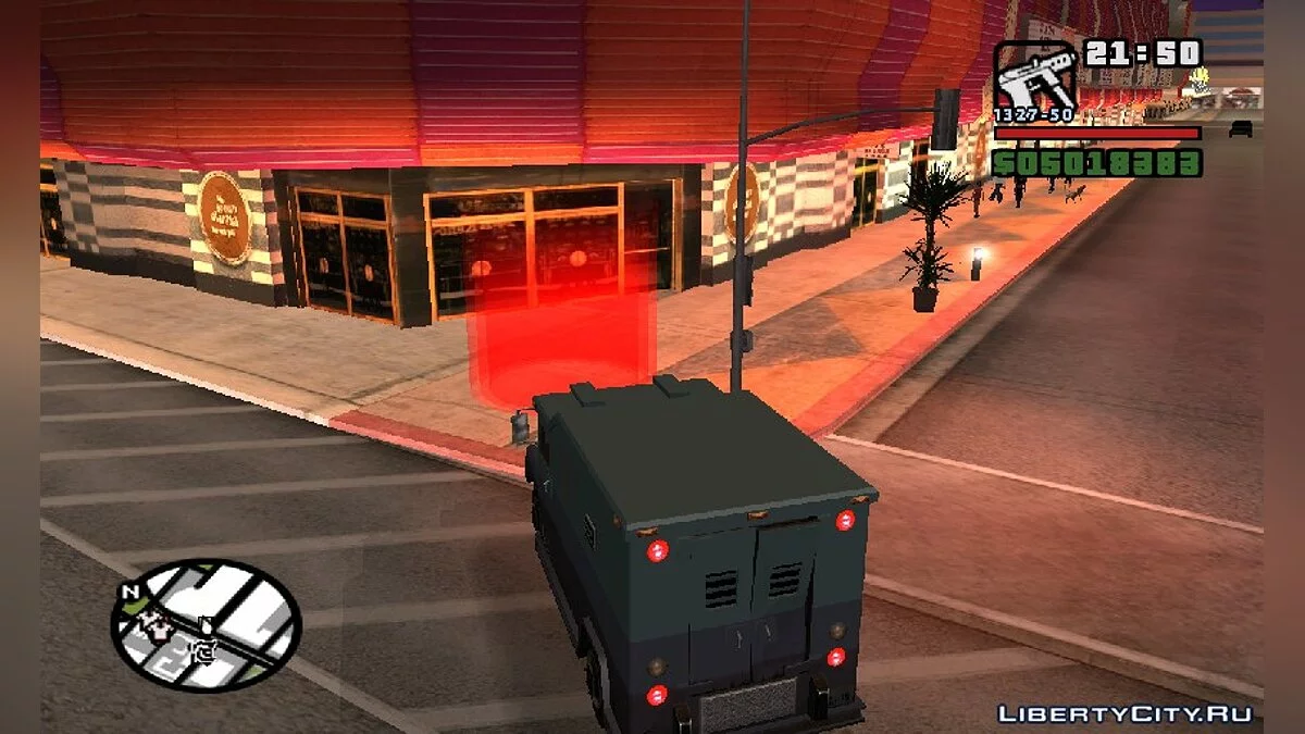 Работать водителем инкассаторских фургонов v0.1 / GTA San Andreas
