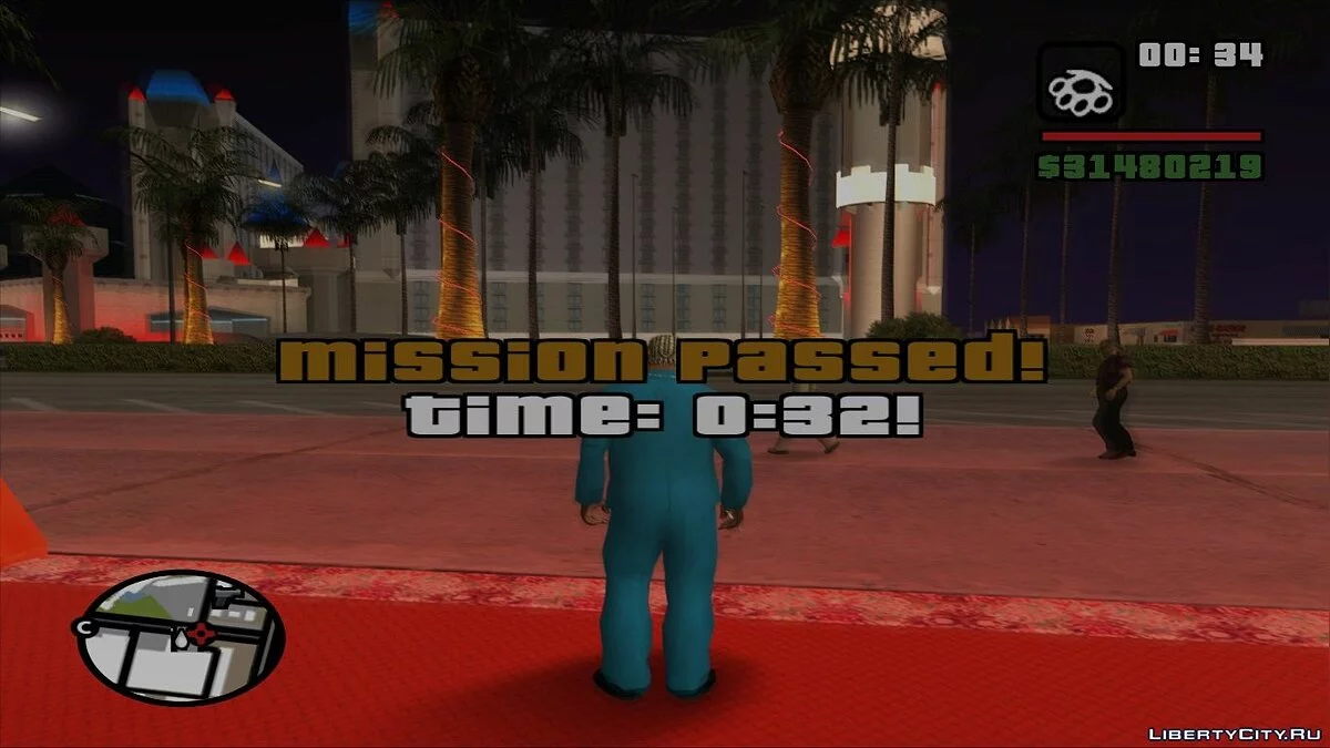 Таймер для спидрана / GTA San Andreas