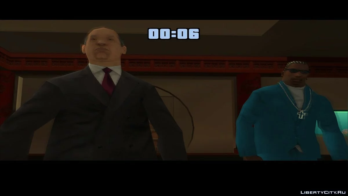Таймер для спидрана / GTA San Andreas