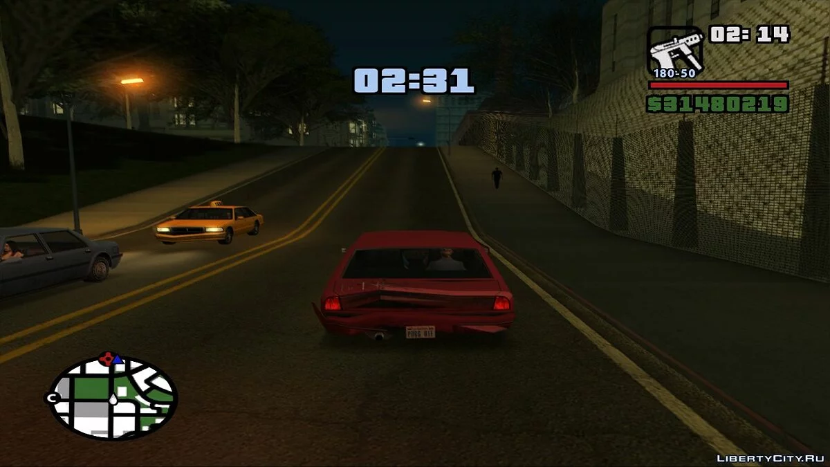 Таймер для спидрана / GTA San Andreas