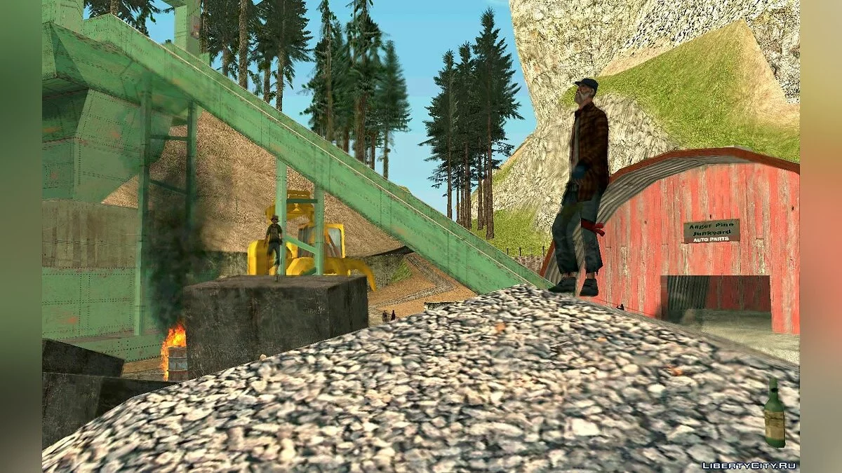Вечеринка бомжей / GTA San Andreas