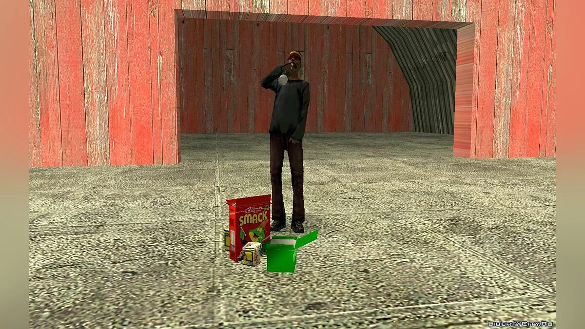 Вечеринка бомжей / GTA San Andreas