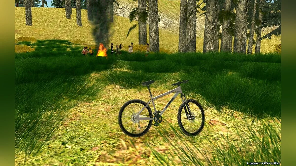 Вечеринка велотуристов на природе / GTA San Andreas