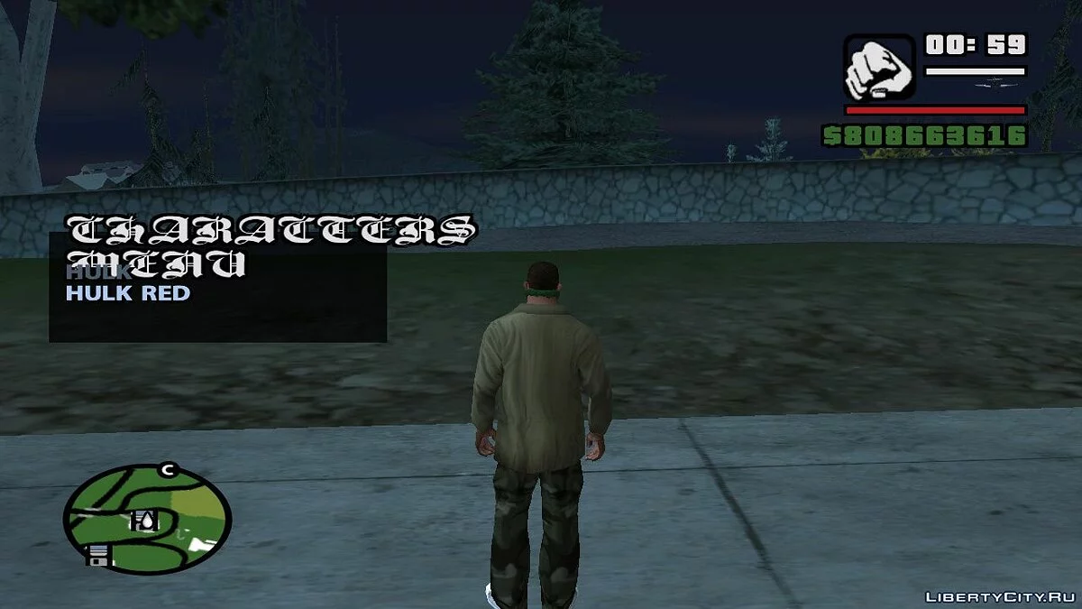 Hulk Mod v2.1 / GTA San Andreas