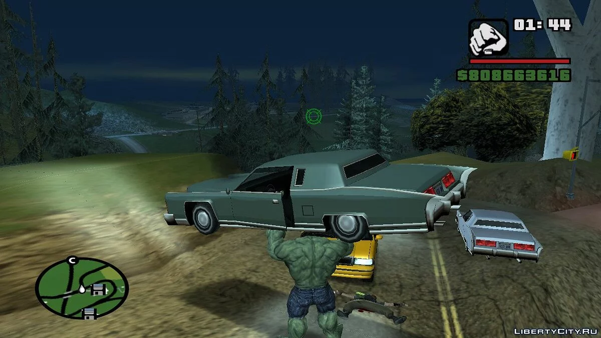 Hulk Mod v2.1 / GTA San Andreas