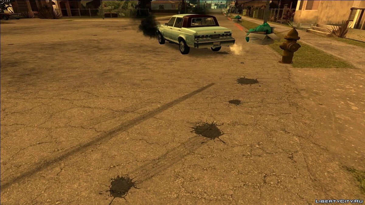 Oil Leaking mod v2 / GTA San Andreas