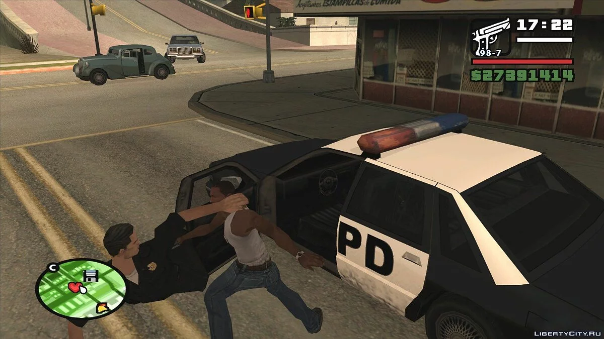 Открыть закрытую машину / GTA San Andreas