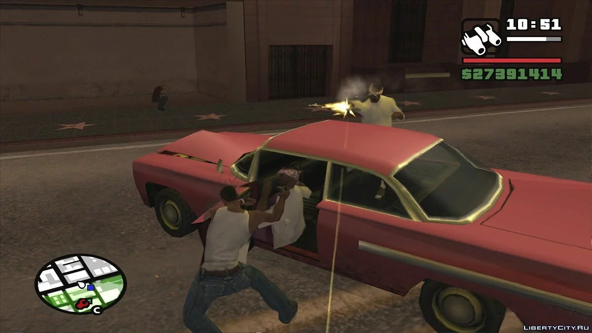 Открыть закрытую машину / GTA San Andreas