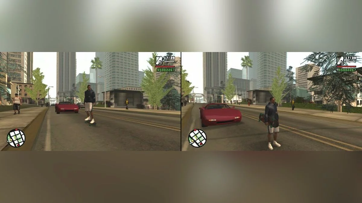 Скейтборд - Skateboard Update / GTA San Andreas