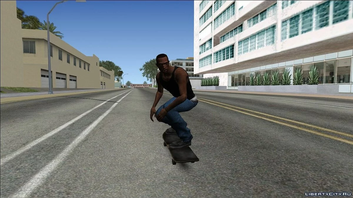Скейтборд - Skateboard Update / GTA San Andreas
