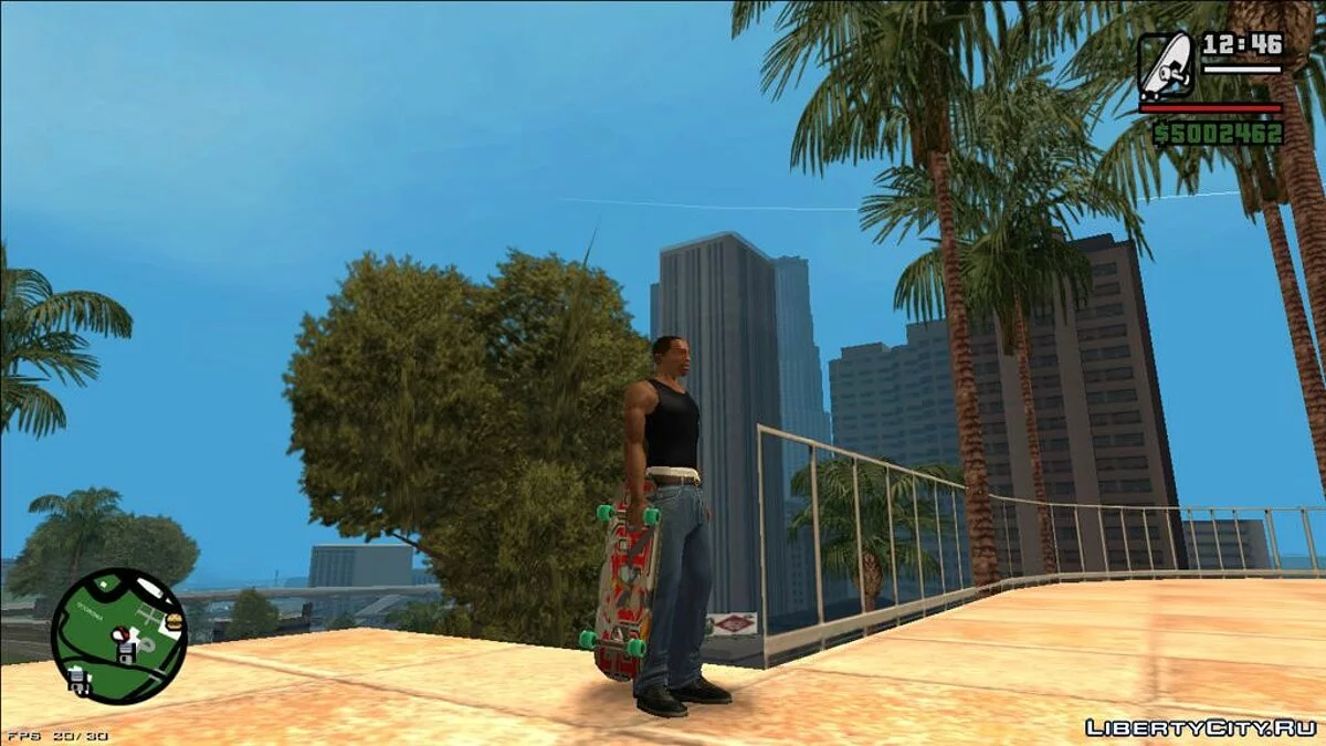 Скейтборд - Skateboard Update / GTA San Andreas