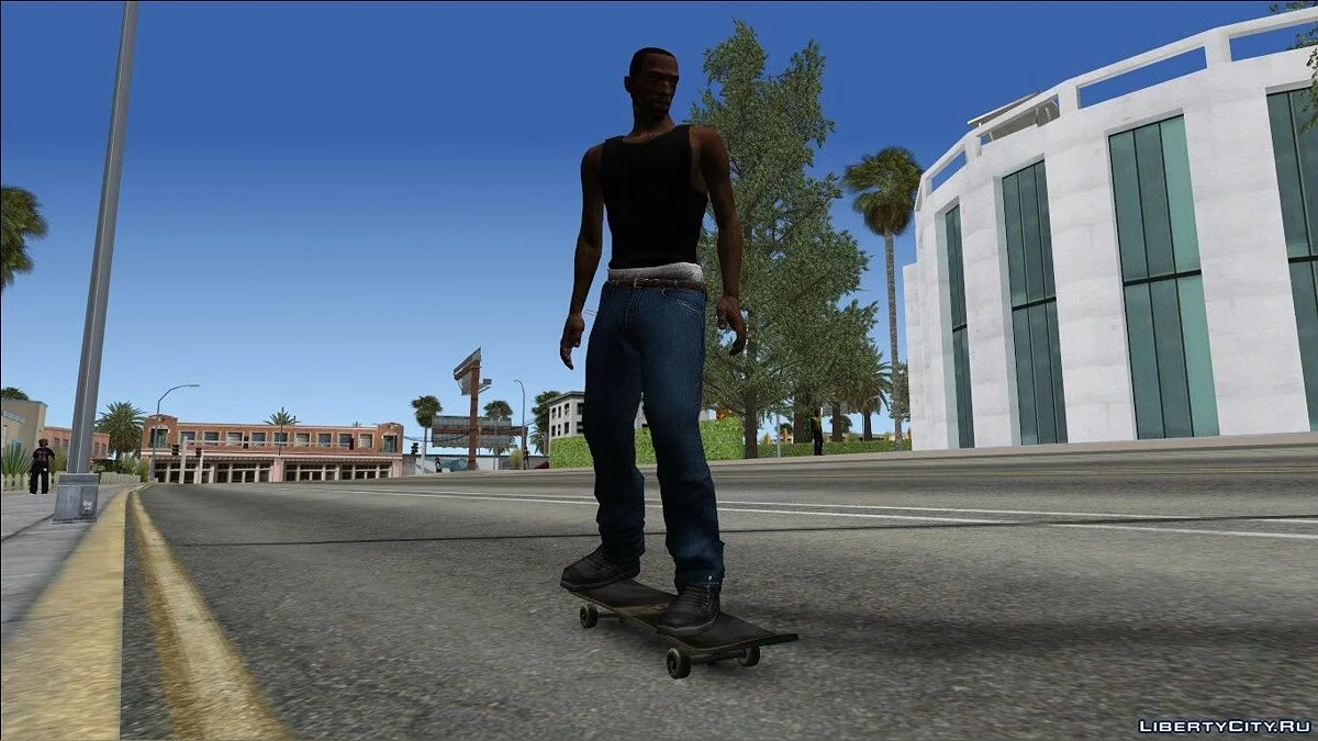 Скейтборд - Skateboard Update / GTA San Andreas