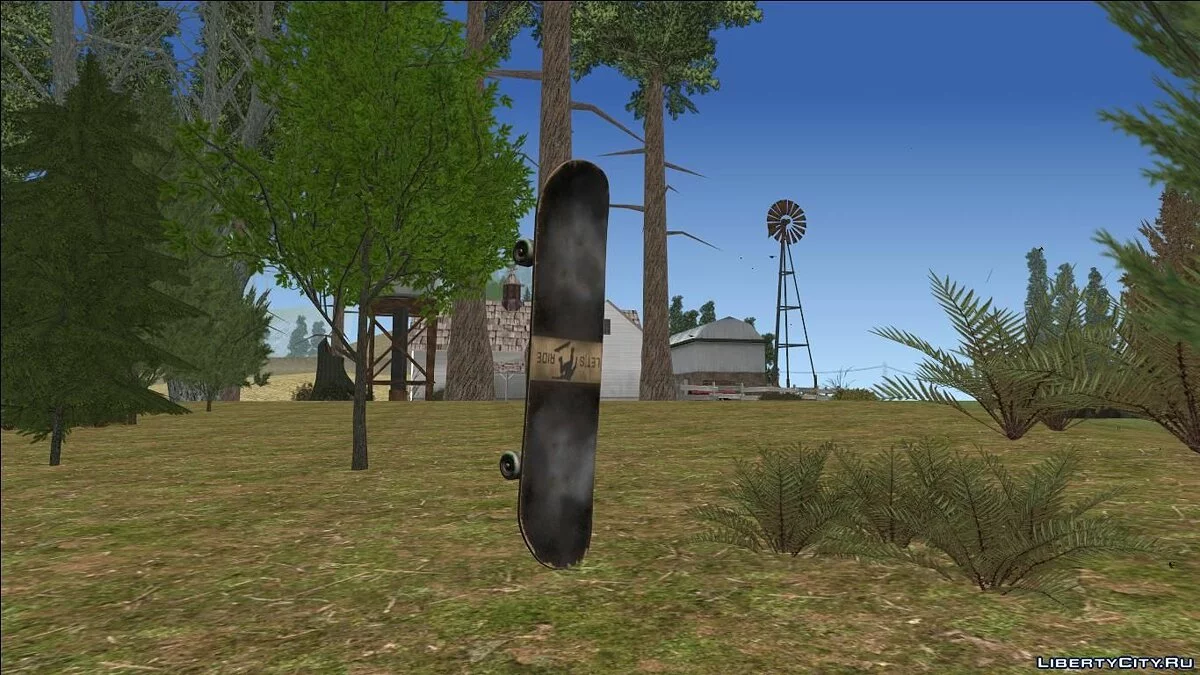 Скейтборд - Skateboard Update / GTA San Andreas