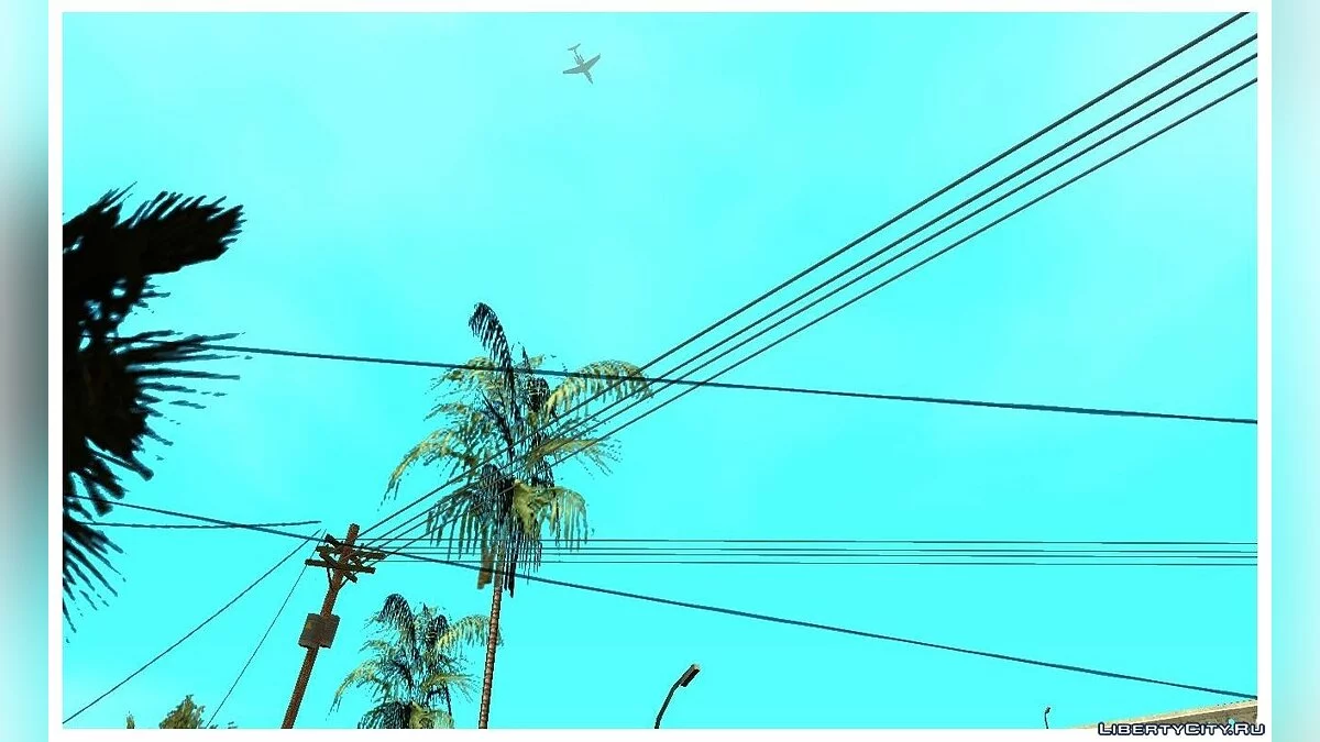 Воздушный траффик из GTA V (Air traffic from GTA V) / GTA San Andreas