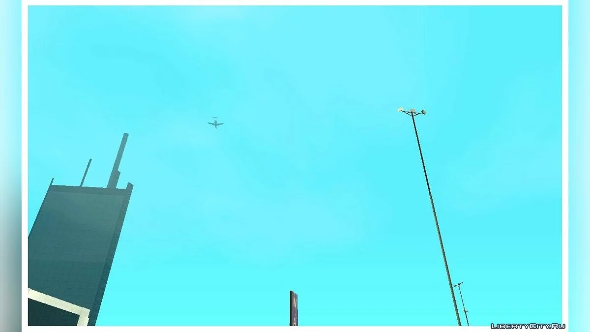 Воздушный траффик из GTA V (Air traffic from GTA V) / GTA San Andreas