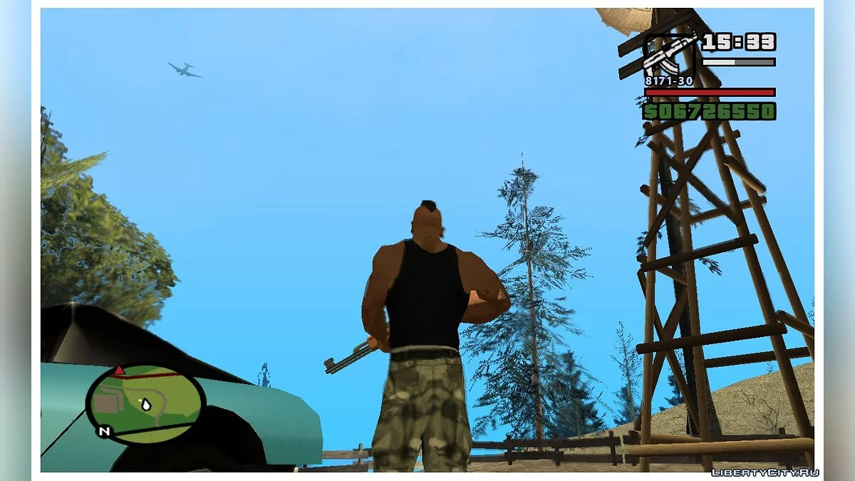 Воздушный траффик из GTA V (Air traffic from GTA V) / GTA San Andreas
