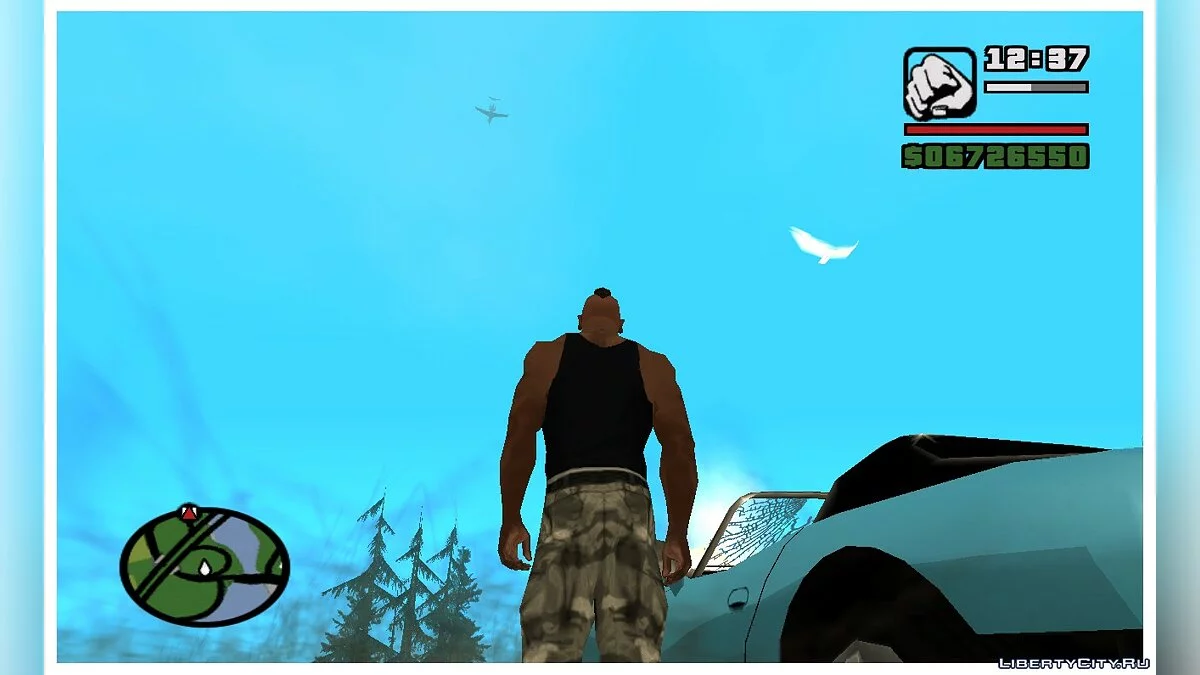 Воздушный траффик из GTA V (Air traffic from GTA V) / GTA San Andreas