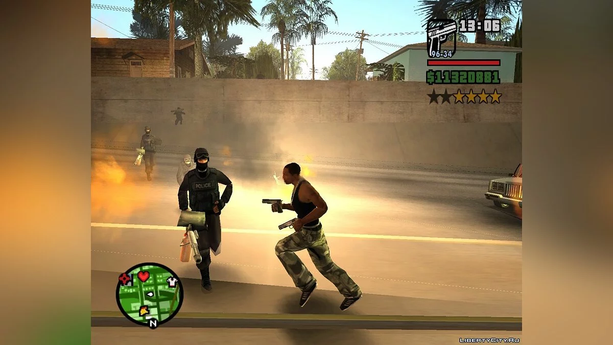 Wanted Level Editor / GTA San Andreas