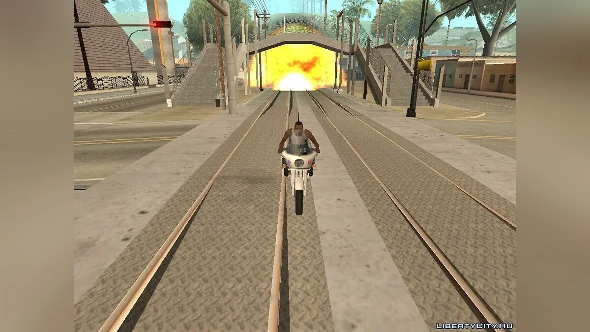 Бомбы с д/у и бомбы из машины без ограничений / GTA San Andreas