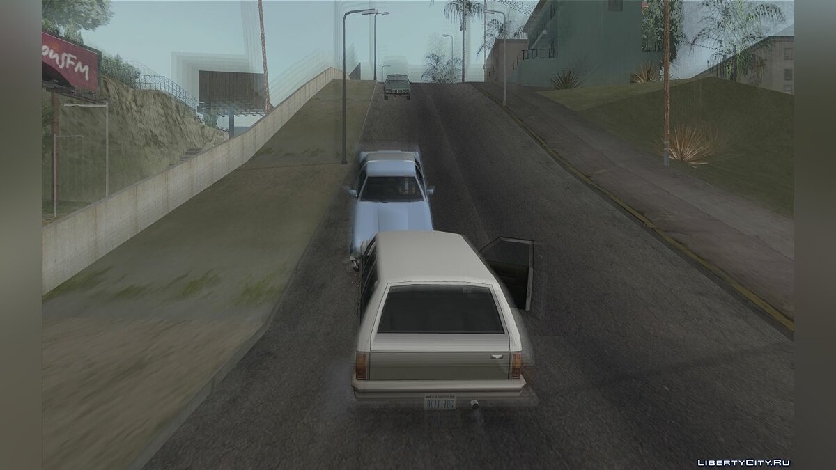 Скачать Blur on Car Collisions для GTA San Andreas