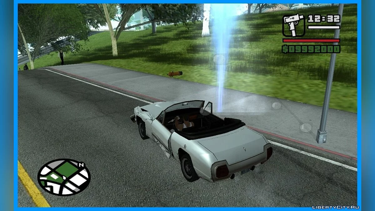 Капли дождя и крови на экране как в GTA VC 3.0 / GTA San Andreas