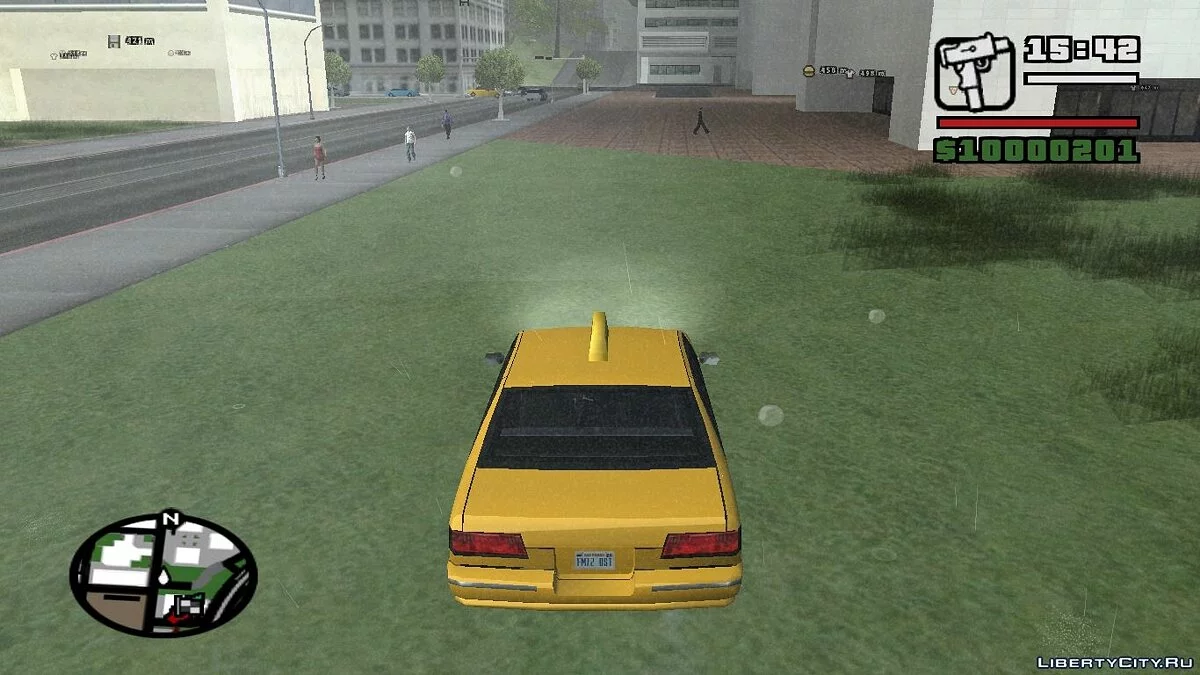 Капли дождя и крови на экране как в GTA VC 3.0 / GTA San Andreas