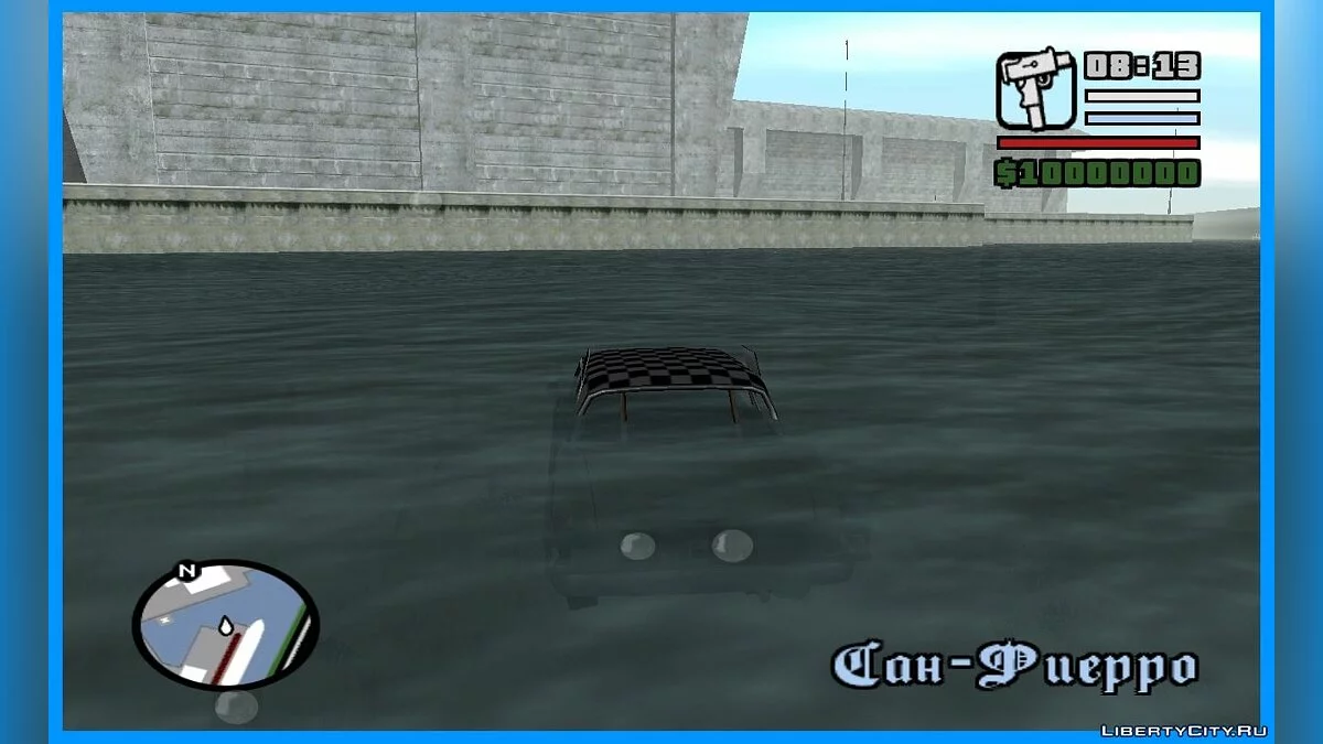 Капли дождя и крови на экране как в GTA VC 3.0 / GTA San Andreas