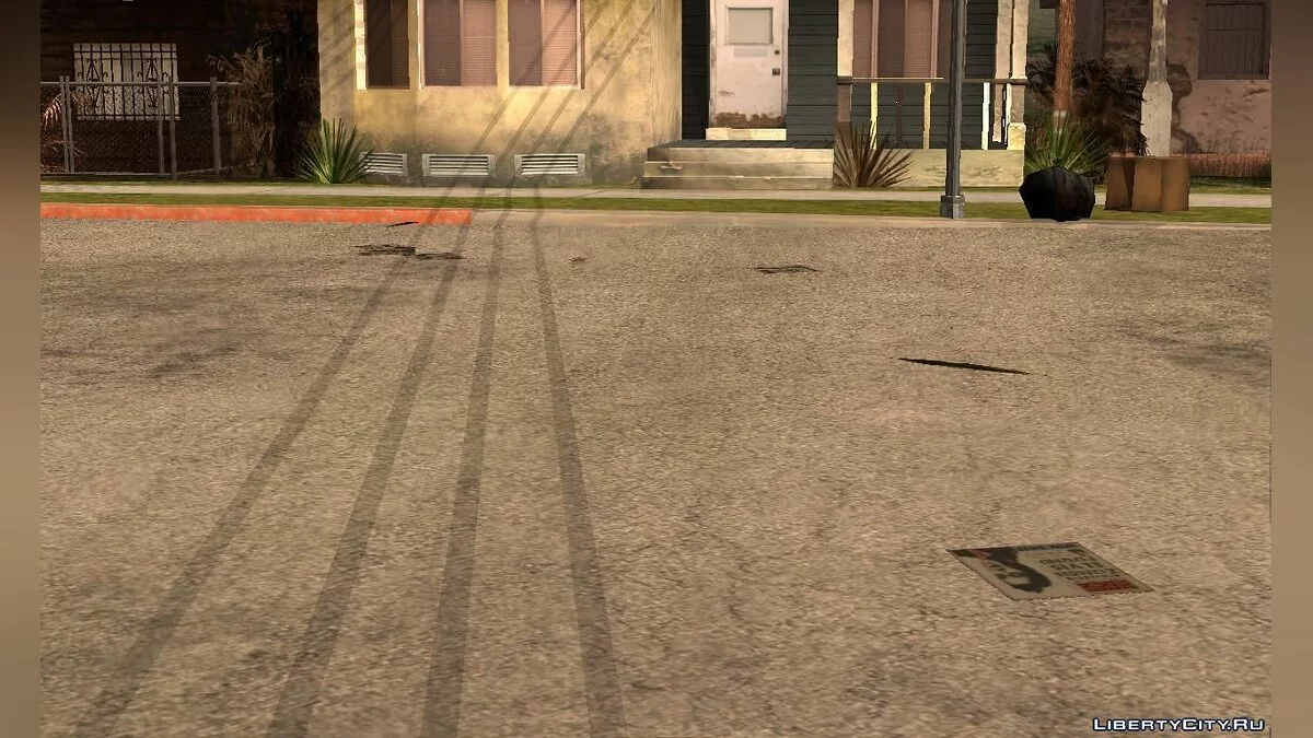 Мусор на дорогах из GTA VC / GTA San Andreas