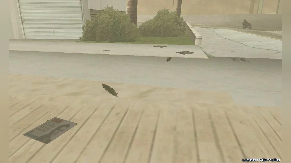 Мусор на дорогах как в GTA VC v2 / GTA San Andreas