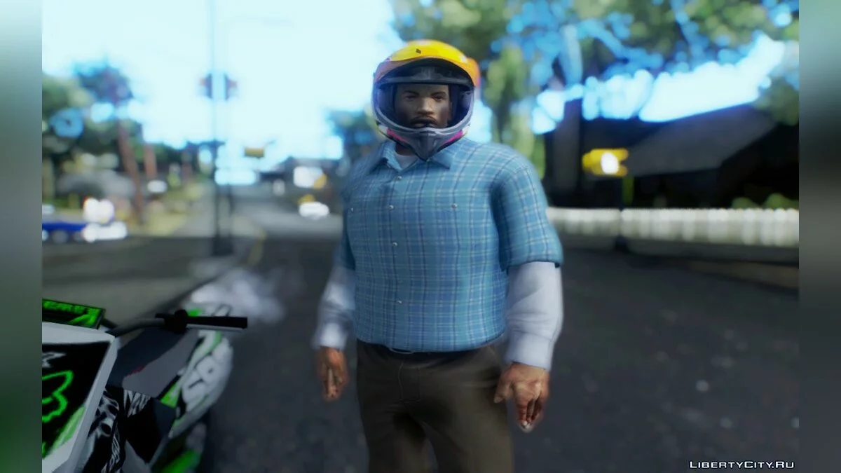 NPC Helmet Mod v2.5 / GTA San Andreas