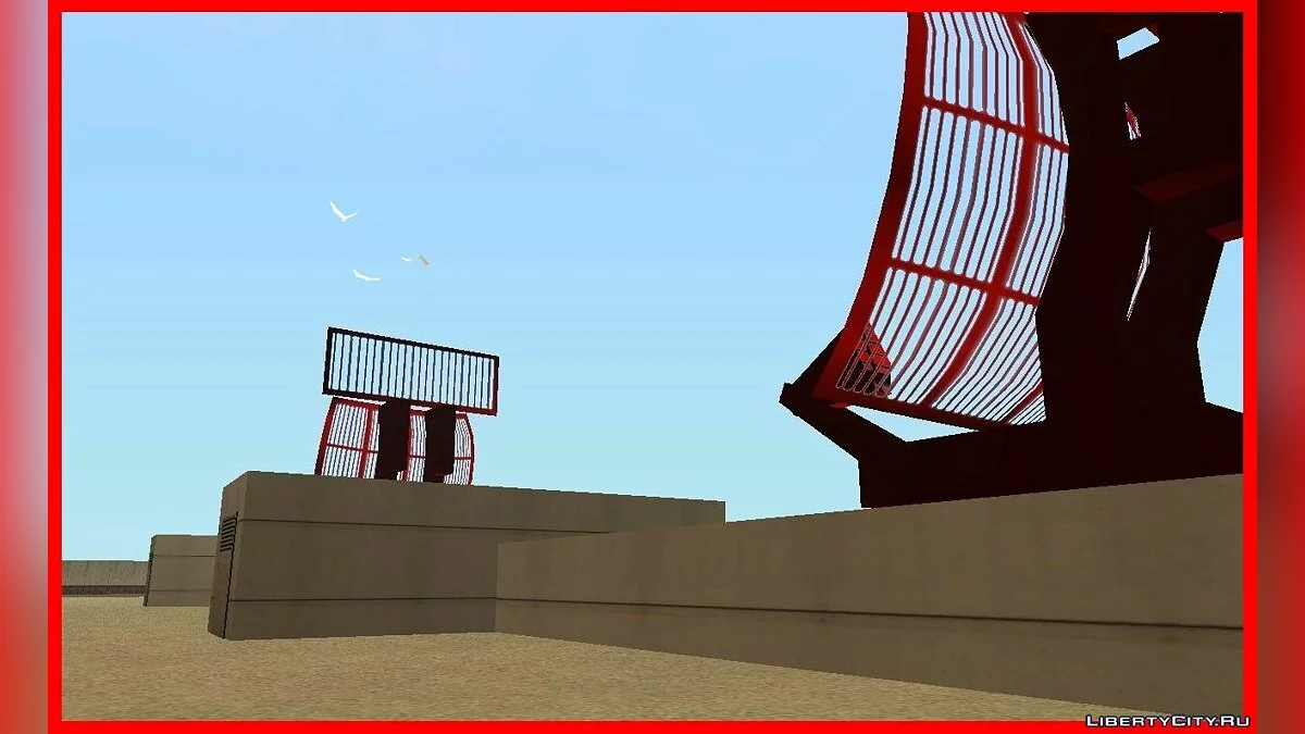 Рабочие радары в аэропортах (Airports' working radars) как в GTA VC (перезалито) / GTA San Andreas