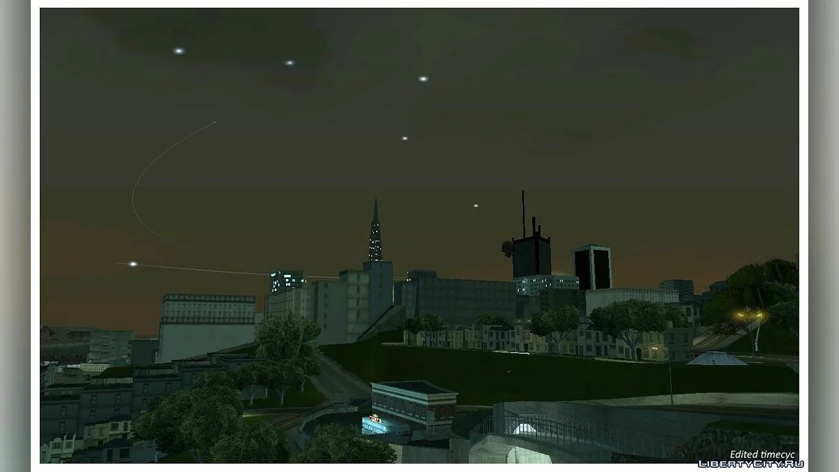 Рекламный дирижабль как в GTA VC v6 (снова обновлено) / GTA San Andreas
