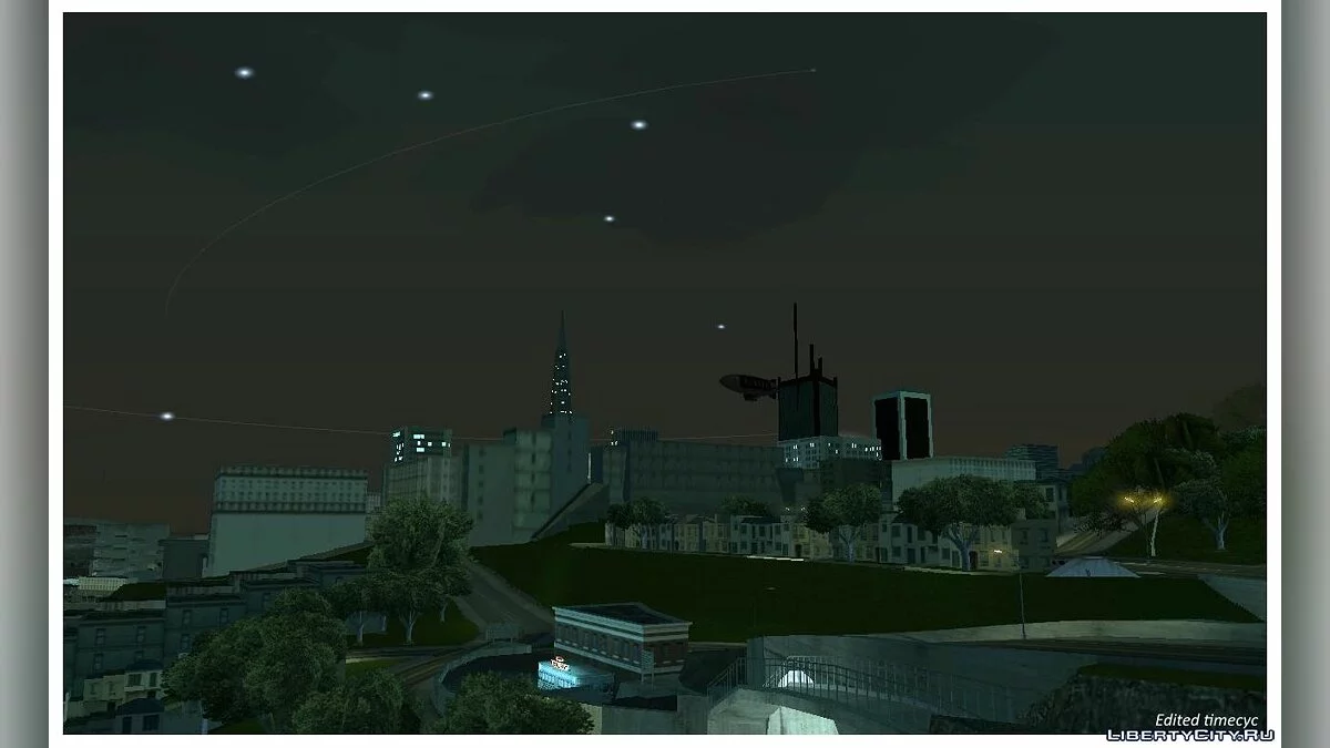 Рекламный дирижабль как в GTA VC v6 (снова обновлено) / GTA San Andreas