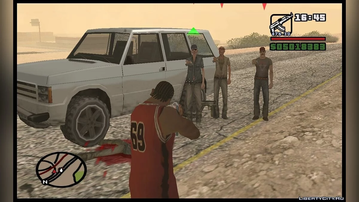 Случайное событие "Duel" из GTA V v0.7 (обновлено) / GTA San Andreas