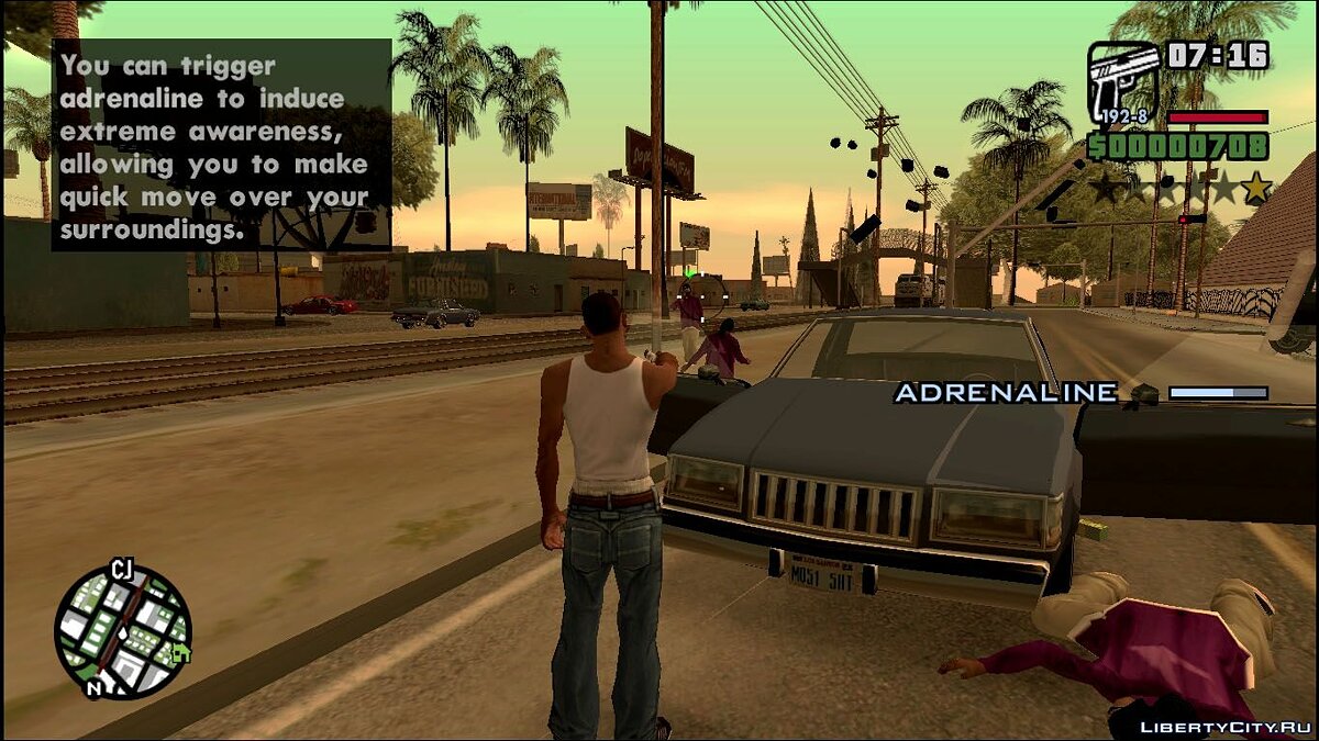 Скачать Special Adrenaline v4.0.2 для GTA San Andreas