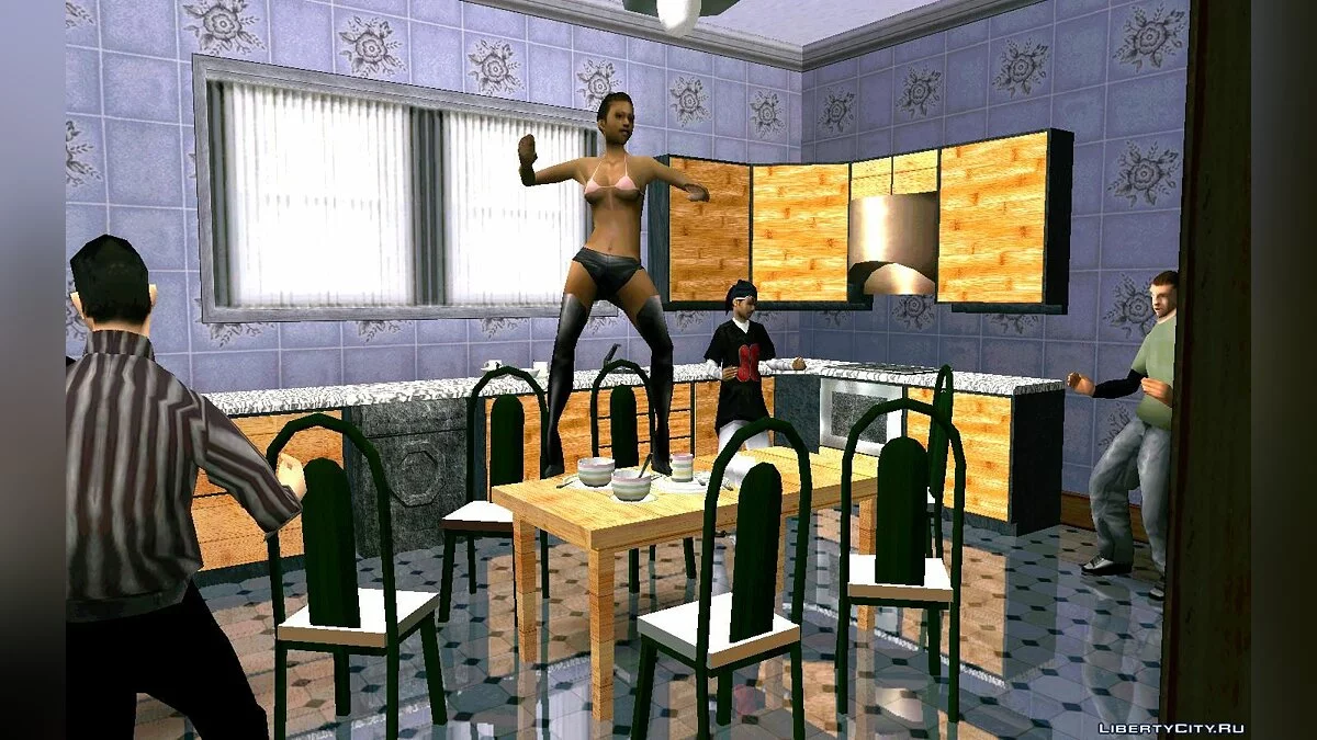 Вечеринка в доме Сиджея / GTA San Andreas